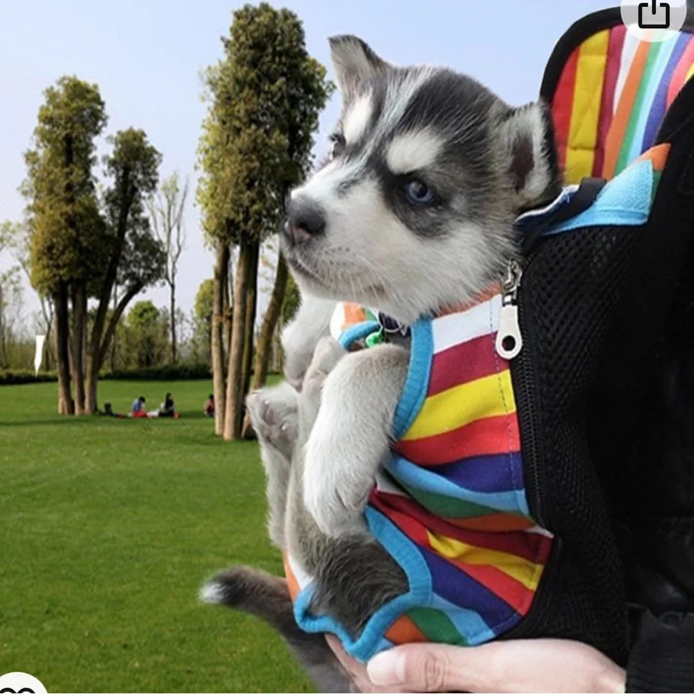 Cat or Dog Adjustable Backpack Carrier